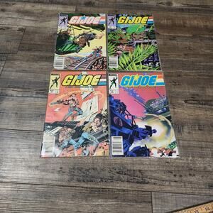 (4) Vintage GI Joe comics  B1
